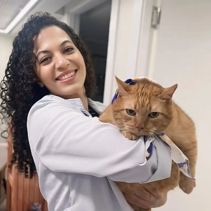Bianca Teixeira, médica-veterinária